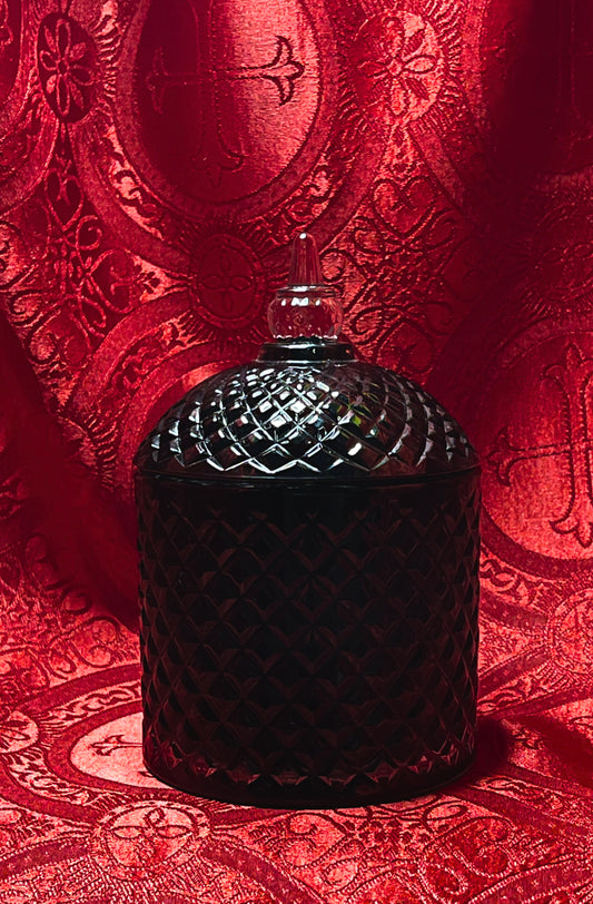 8.5 oz Ginger Obscura - Citrus | Ginger | Saffron - White Spire Vessel